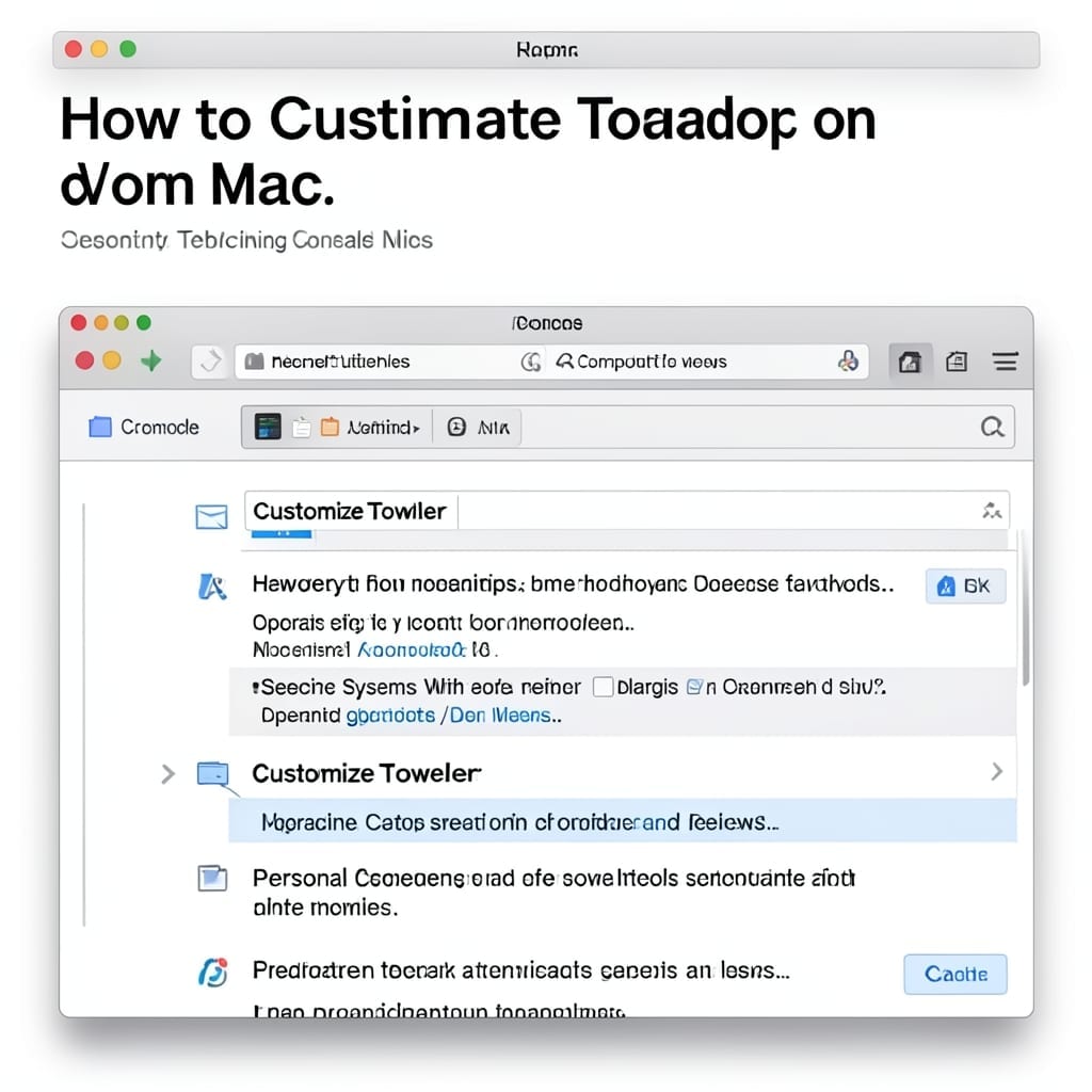 How To Customize Toolbar On Mac: Drag And Drop Ease For Efficiency