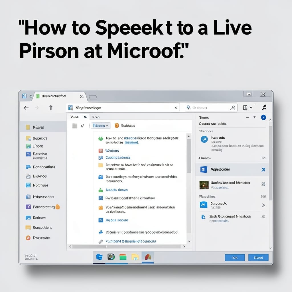 How To Speak To A Live Person At Microsoft: Direct Contact Methods That Work