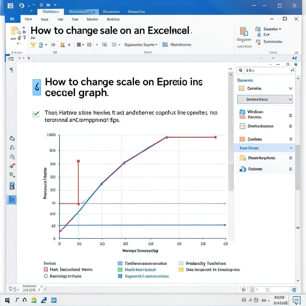 How to Change Scale on Excel Graph: Customize Axes for Clear Data Visualization