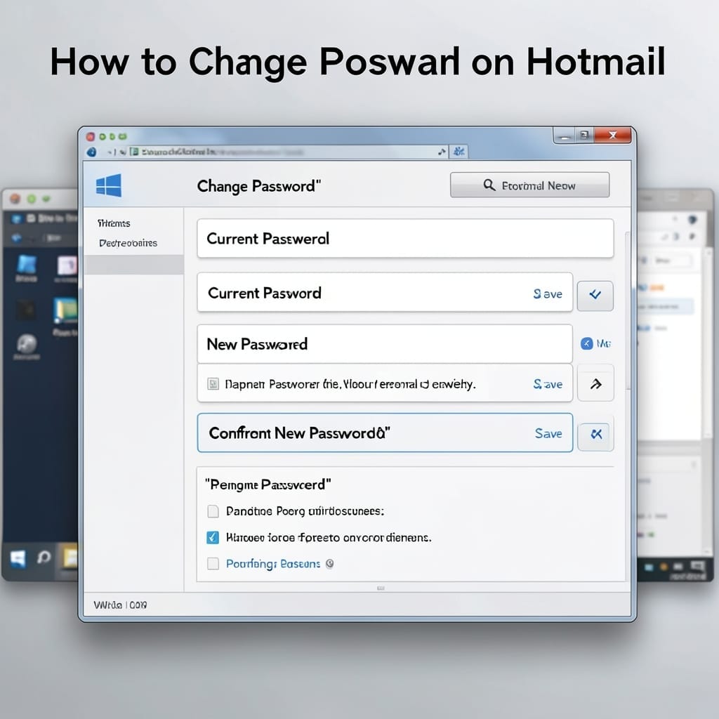 How to Change Password on Hotmail: Secure Account Update in Minutes