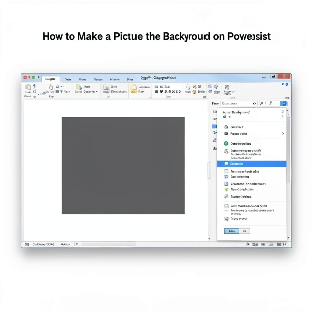 How to Make a Picture the Background on PowerPoint: Seamless Slide Customization