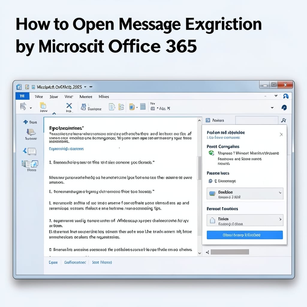 How To Open Message Encryption By Microsoft Office 365: Step By Step Decryption Guide