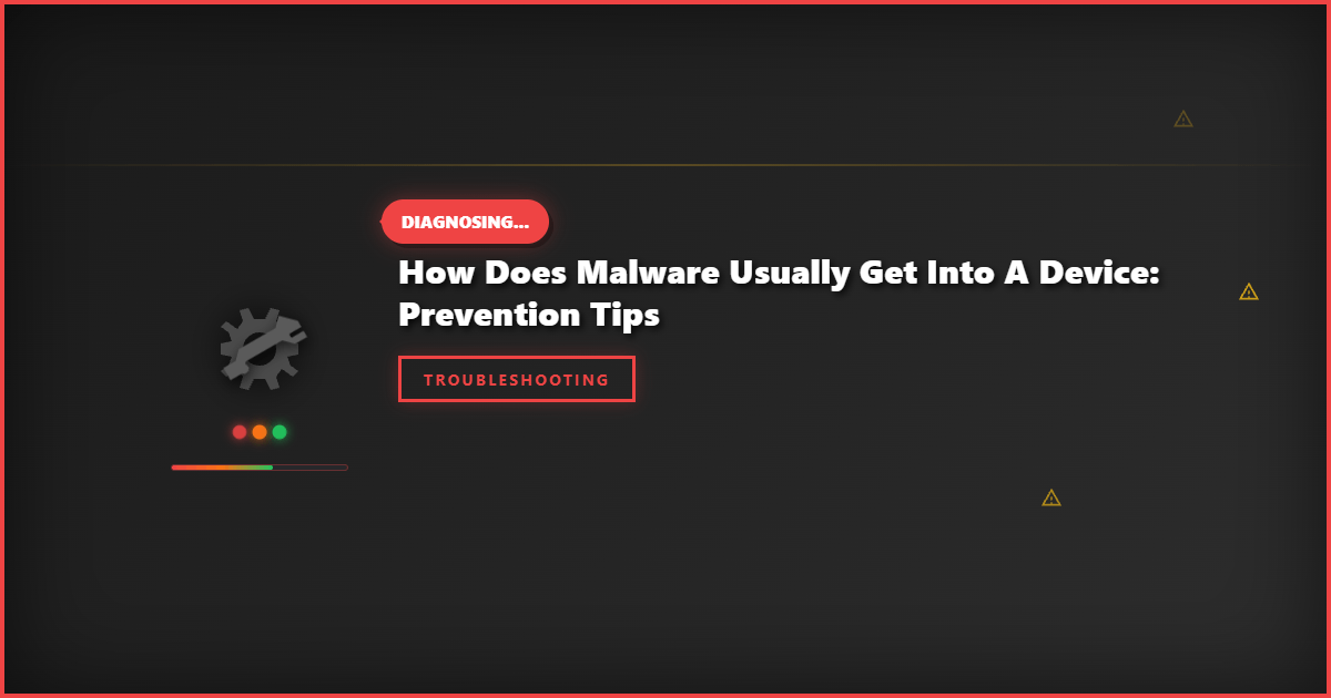 How Does Malware Usually Get Into a Device: Prevention Tips