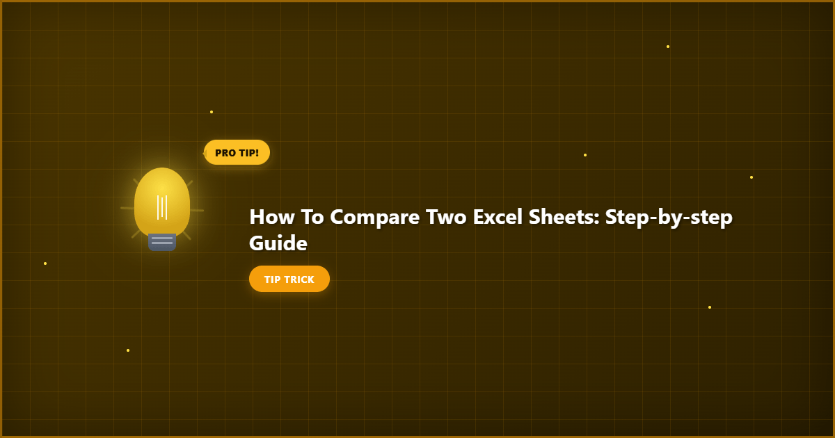 how to compare two excel sheets example with annotations