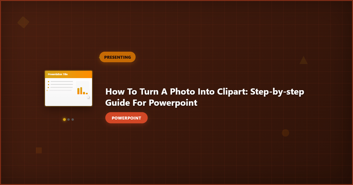 How to Turn a Photo into Clipart: Step-by-Step Guide for PowerPoint