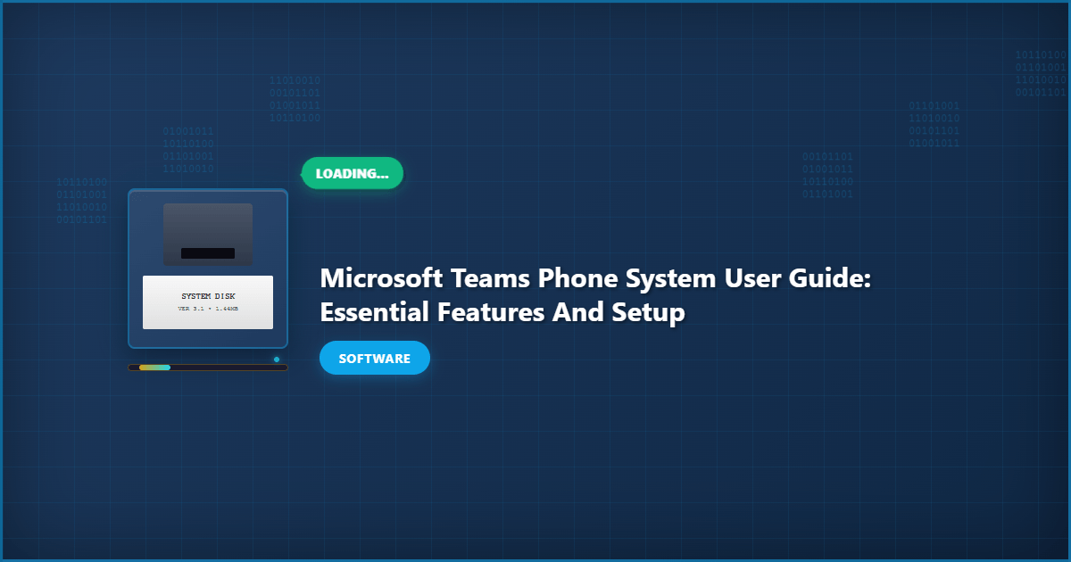 Microsoft Teams Phone System User Guide: Essential Features and Setup