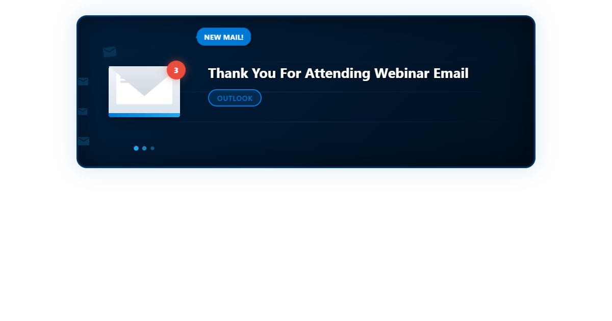 Thank You for Attending Webinar Email: Best Follow-up Practices