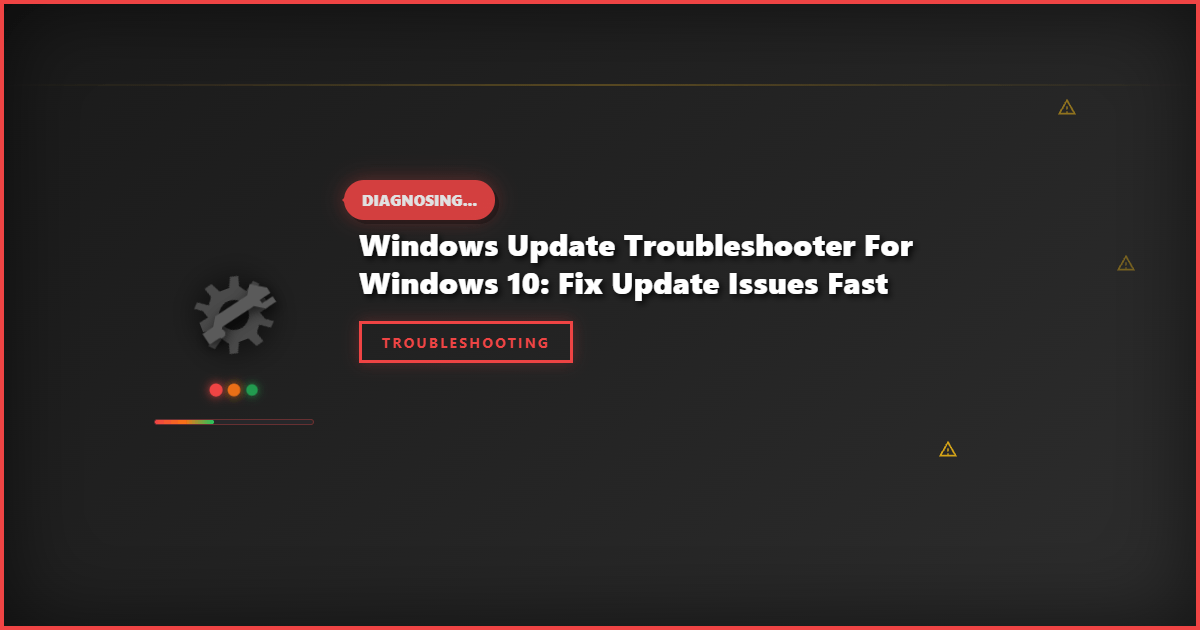 Windows Update Troubleshooter for Windows 10: Fix Update Issues Fast